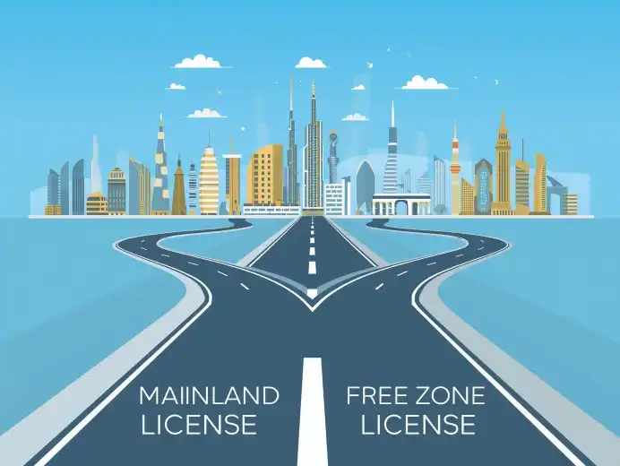 Choosing Between a Mainland and Free Zone Business License in Dubai